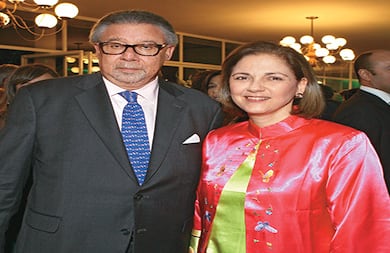 Rafael Mejía y María del Rosario Guerra.