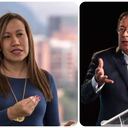 Carolina Corcho, ministra de Salud y el presidente de Colombia, Gustavo Petro. - Foto: SEMANA