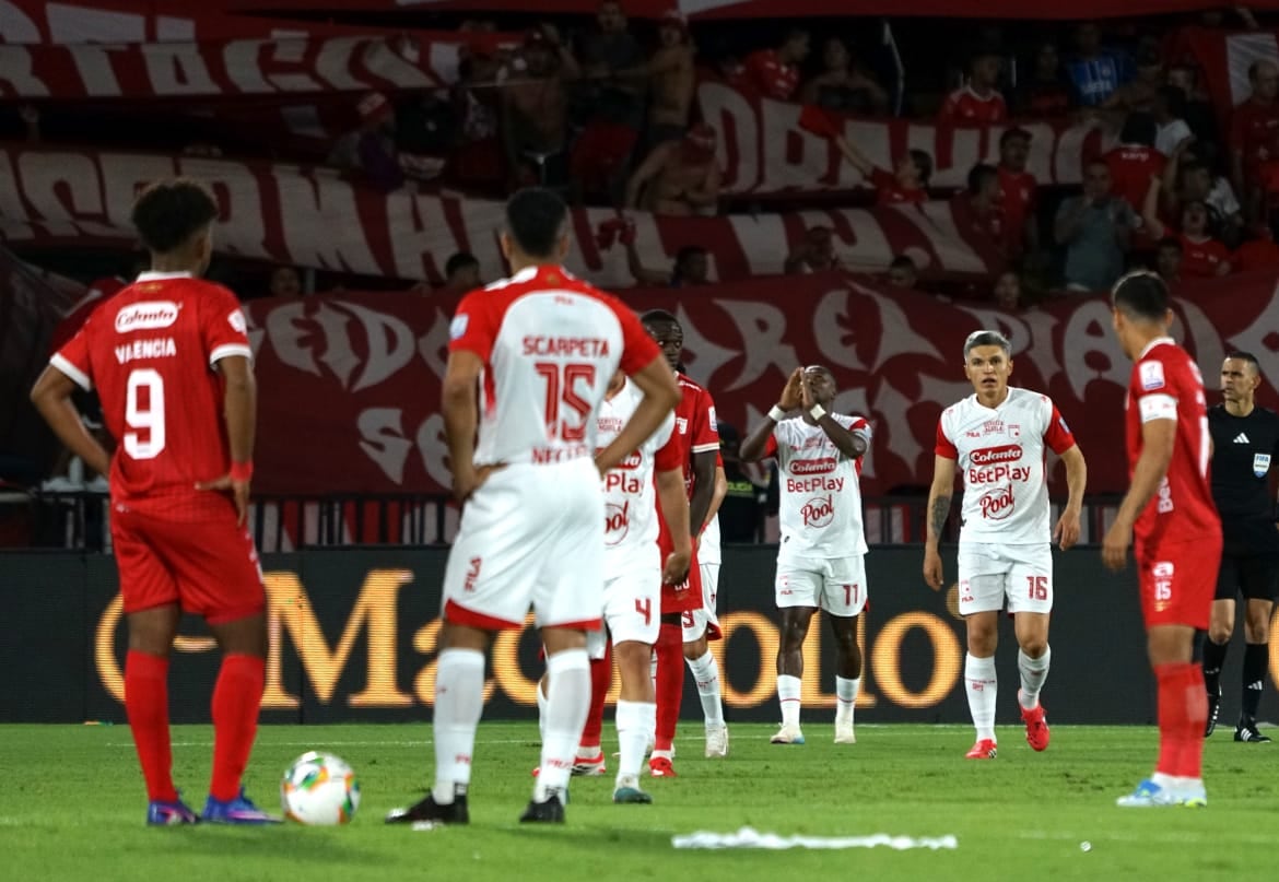 América de Cali vs, Santa Fe, cuartos de final de la Liga Betplay