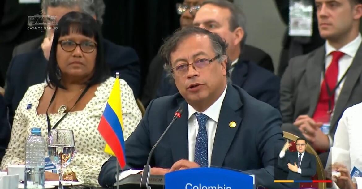 Presidente Gustavo Petro en la Celac en Argentina