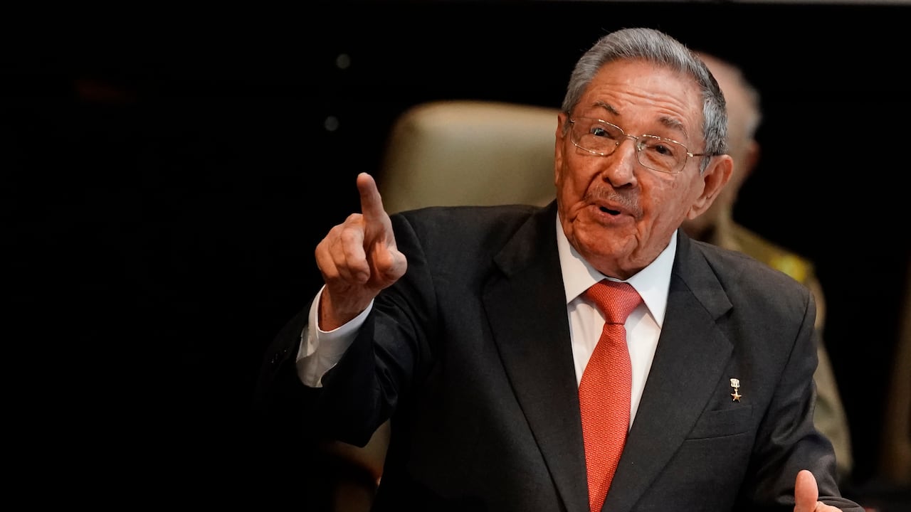 El expresidente Raúl Castro.