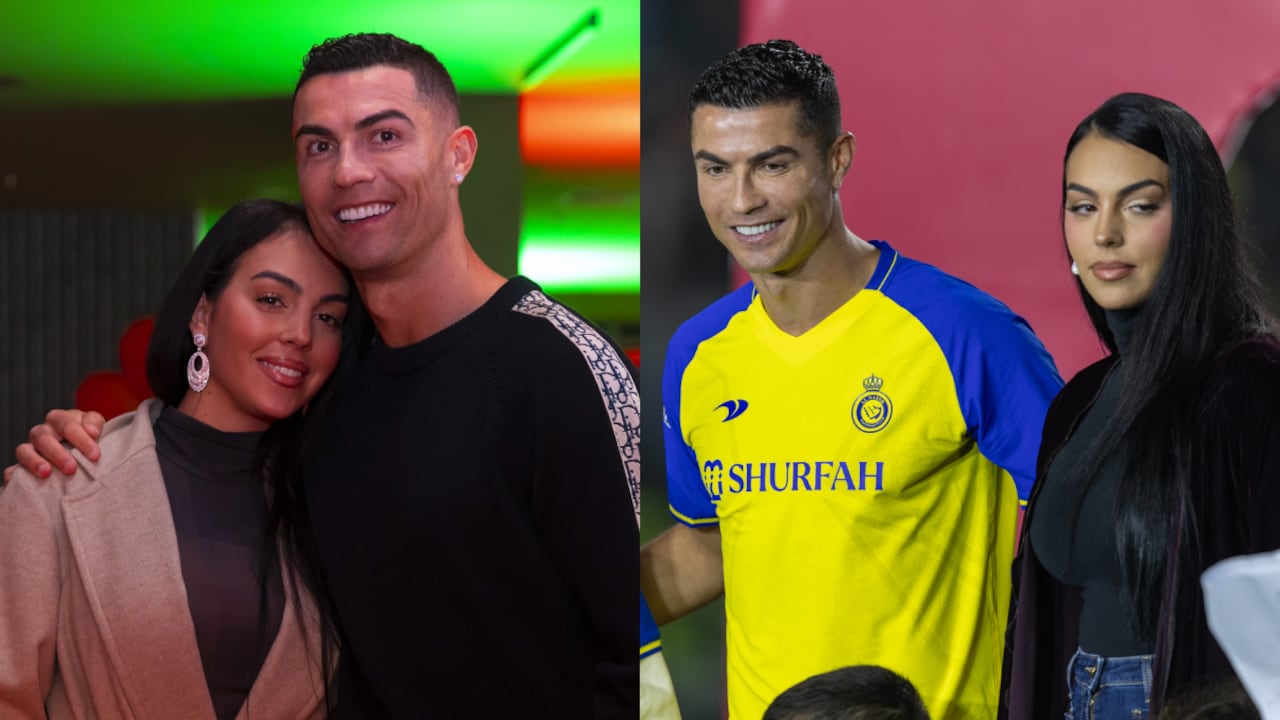 Cristiano Ronaldo y Georgina Rodríguez.