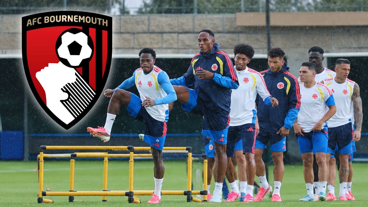 Carlos Andrés Gómez (primero en la fila) interesa al Bournemouth de la Premier League para 2027.