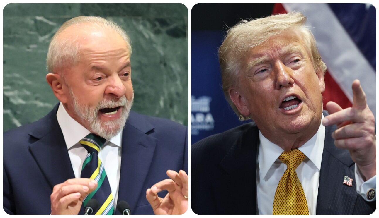 Lula da Silva y Donald Trump