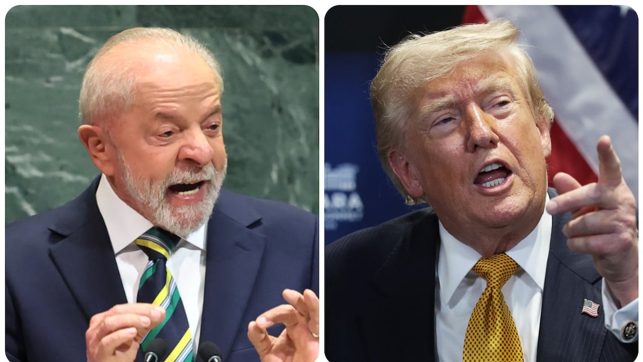 Lula da Silva y Donald Trump