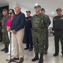 El ministro entregó las declaraciones tras finalizar el encuentro.