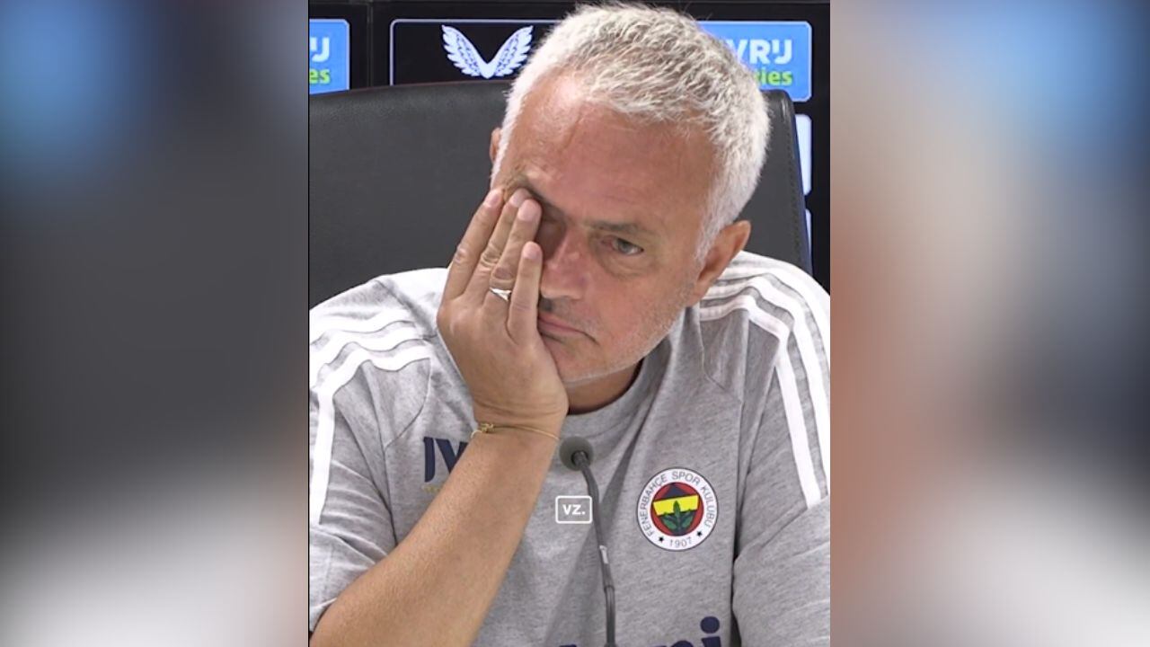 Video del llanto de Mourinho.