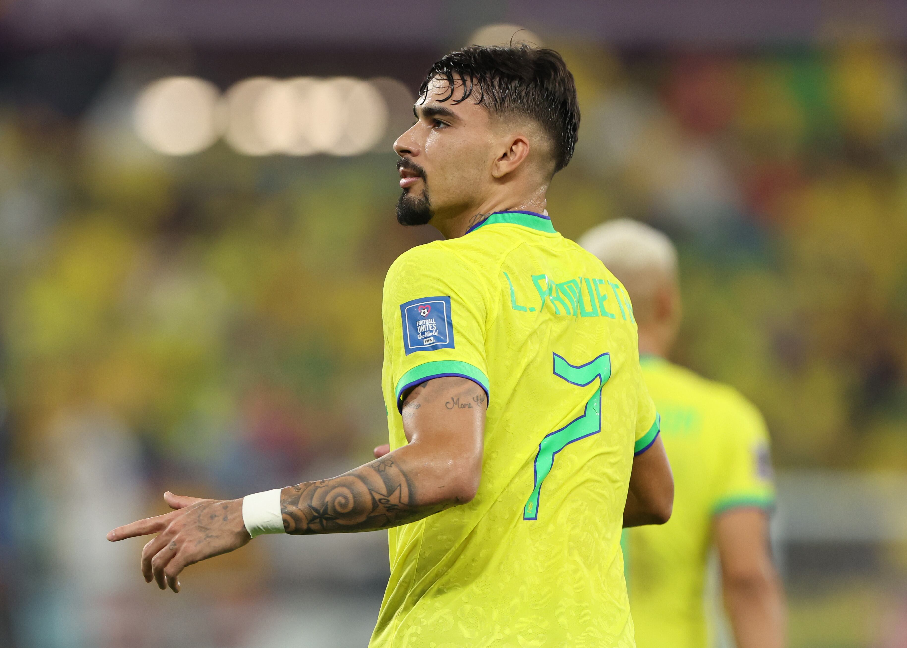 Lucas Paquetá jugó el último Mundial con Brasil.