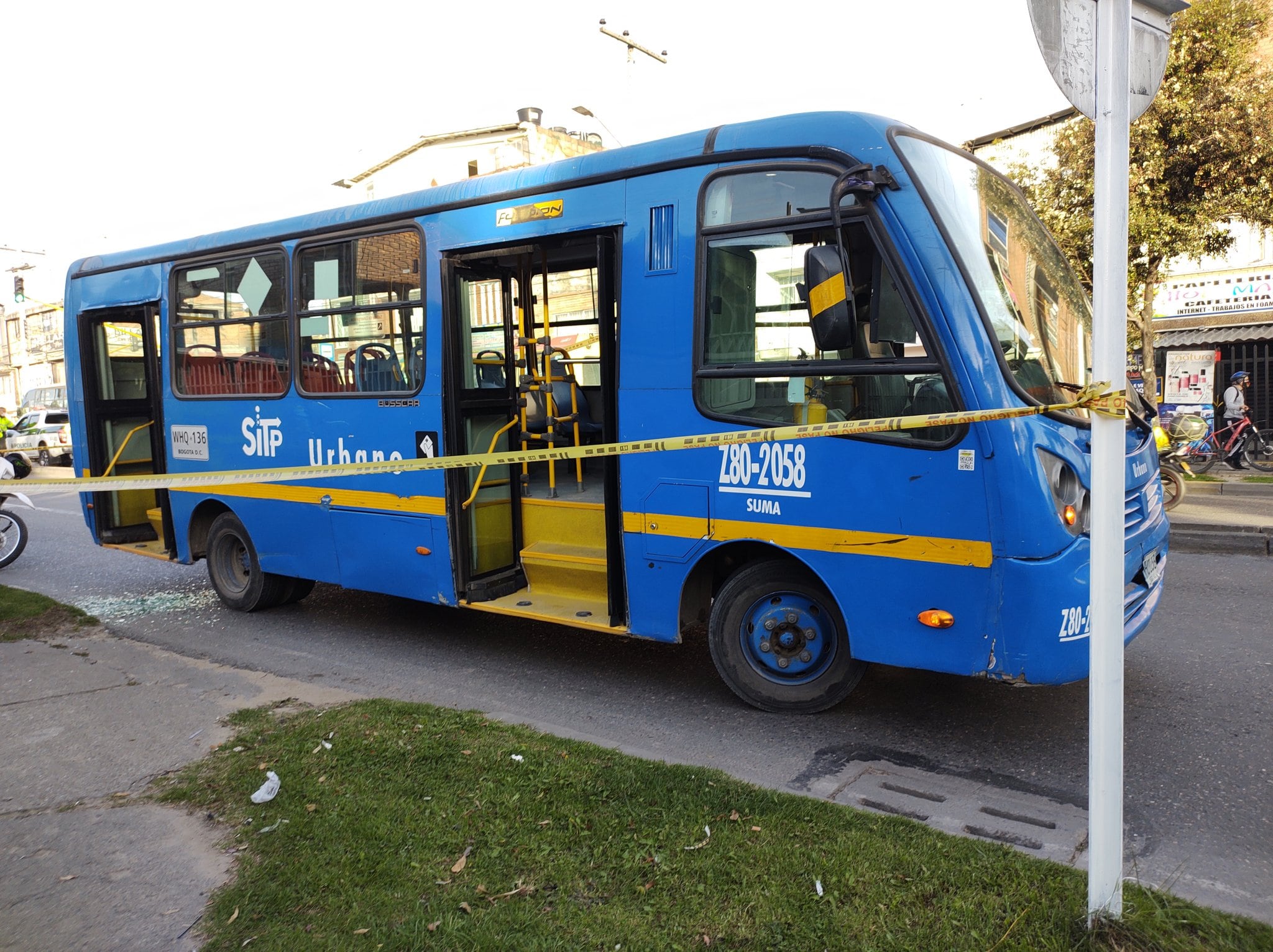 Asesinato en un bus del SITP