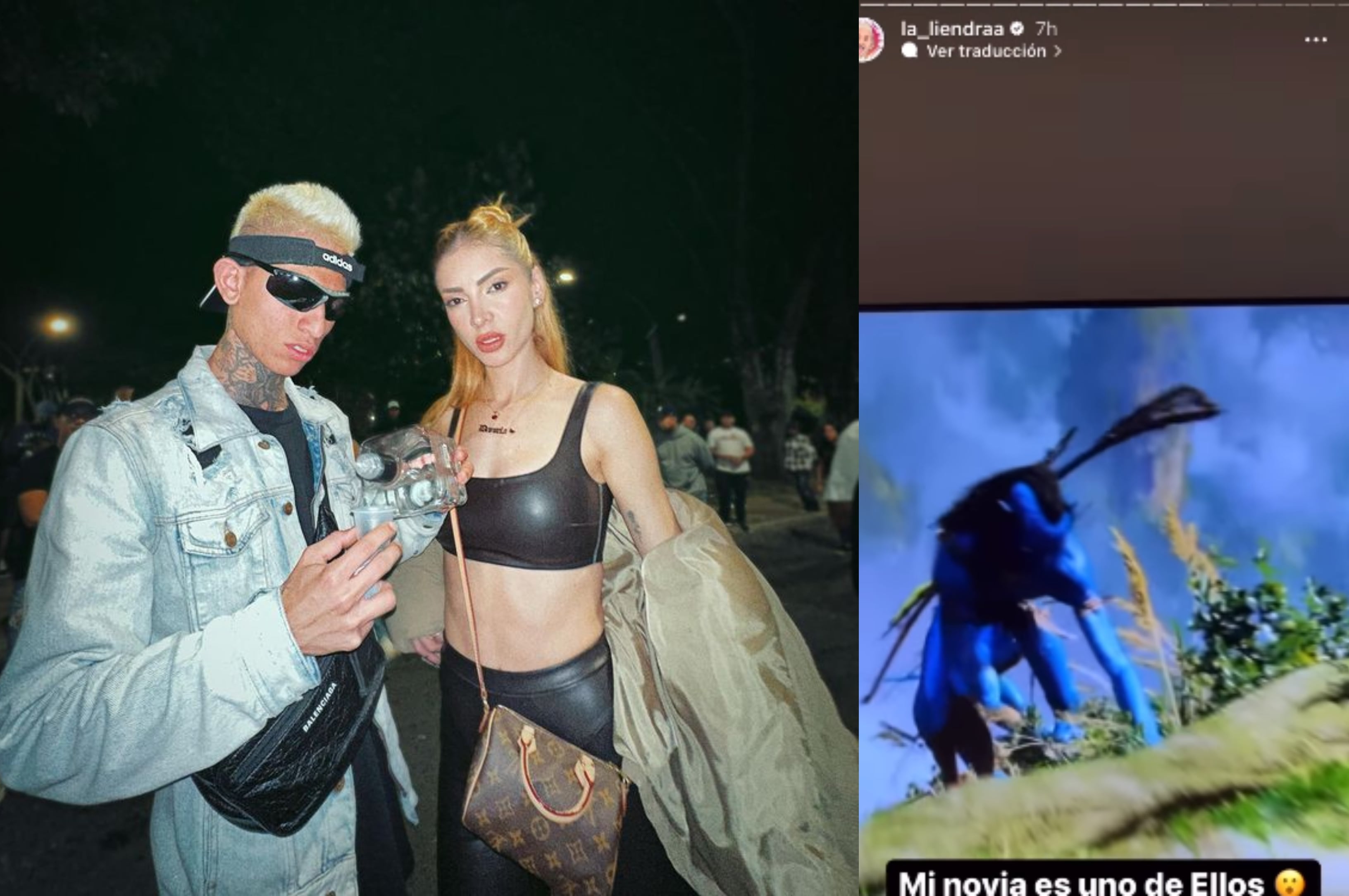 La Liendra comentó que nunca había visto 'Avatar 1'. Mientras la miraba, se dio cuenta de una similitud entre los 'Na'vi' y Dani Duke.