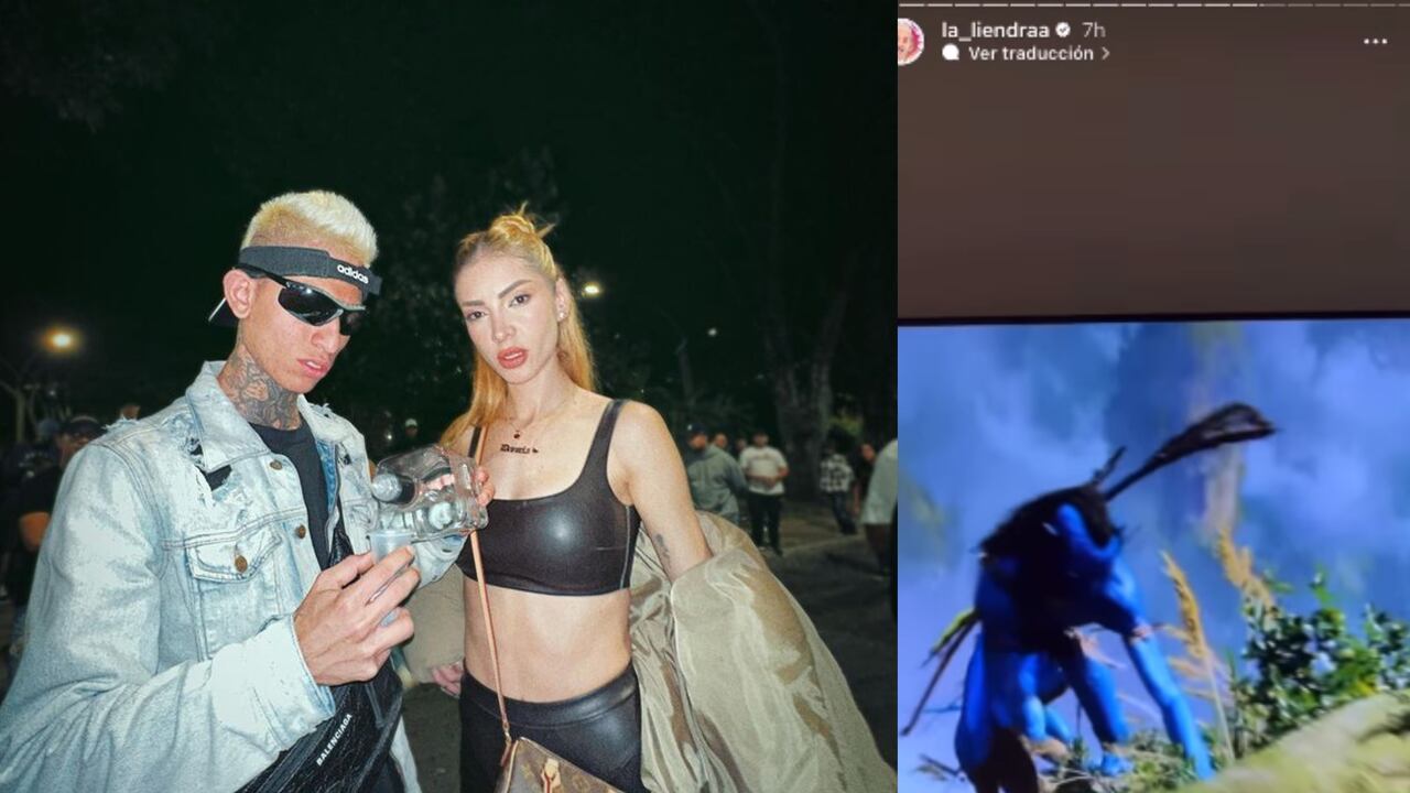 La Liendra comentó que nunca había visto 'Avatar 1'. Mientras la miraba, se dio cuenta de una similitud entre los 'Na'vi' y Dani Duke.