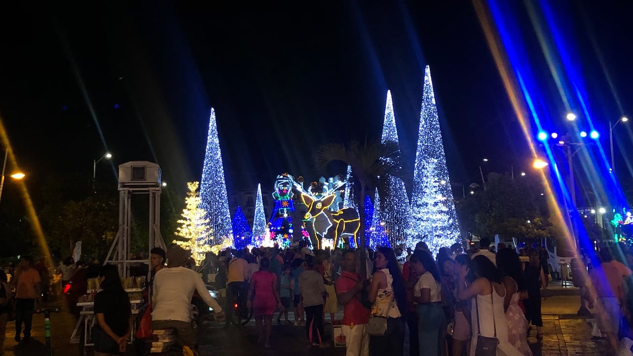 Cartagena de noche - diciembre 2022