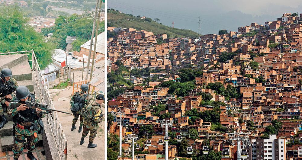 La operación Orión se realizó en octubre de 2002 y como consecuencia de ella murieron 100 personas, 300 quedaron heridas y 500 desaparecidas.