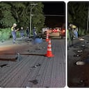 Choque entre un carro y dos motos deja tres muertos y un herido grave