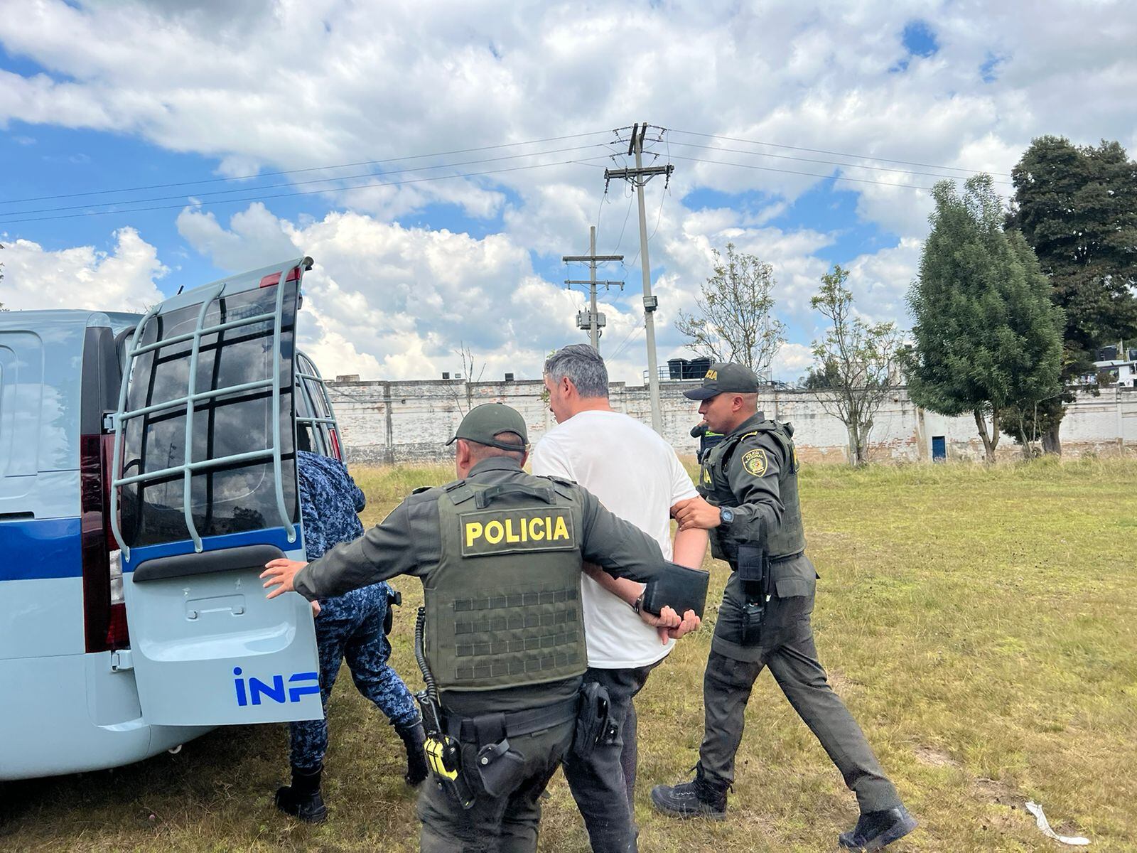 Traslado de Harold Echeverry a la cárcel de Cómbita en Boyacá
