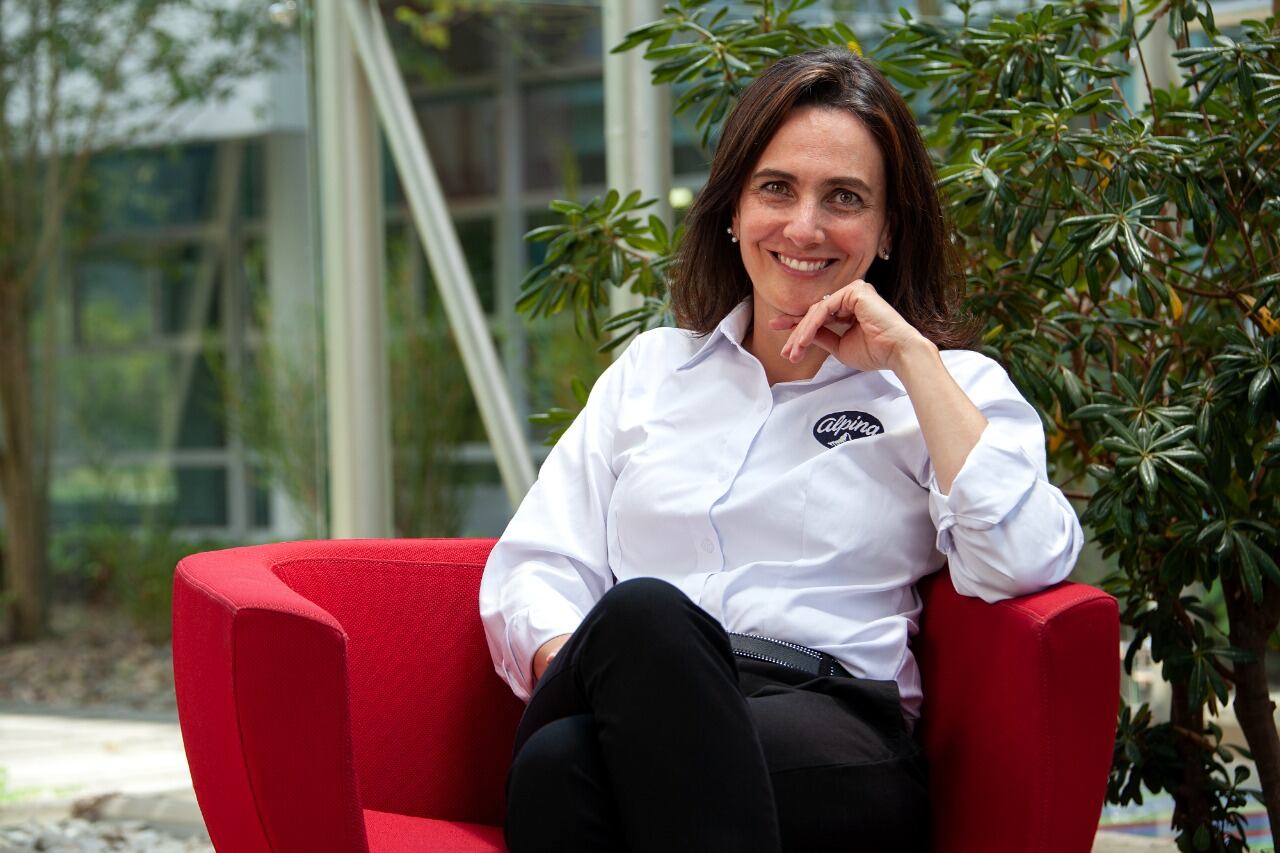 Cristina de la Vega, directora ejecutiva de Alpina Productos Alimenticios SA BIC.