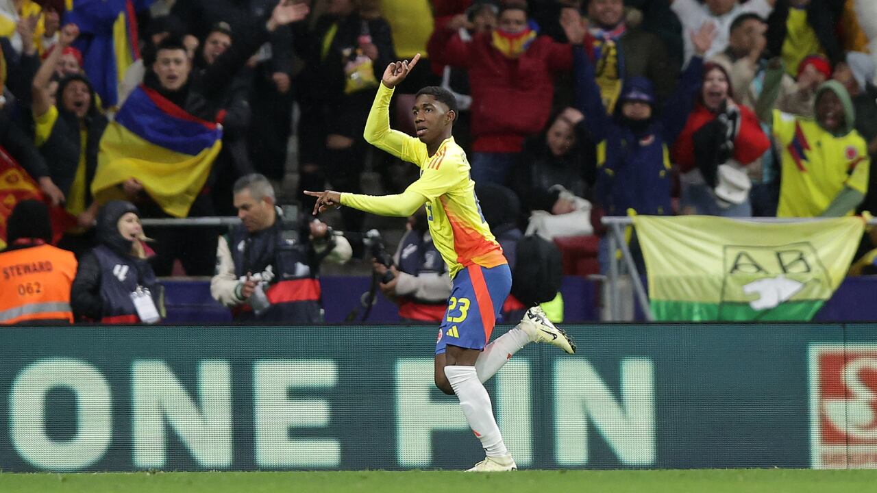 Yaser Asprilla brilló en la doble fecha de marzo con la Selección Colombia