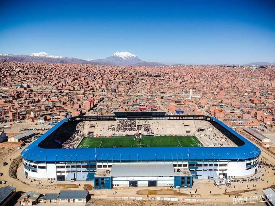 Estadio Municipal El Alto, en La Paz, Bolivia.