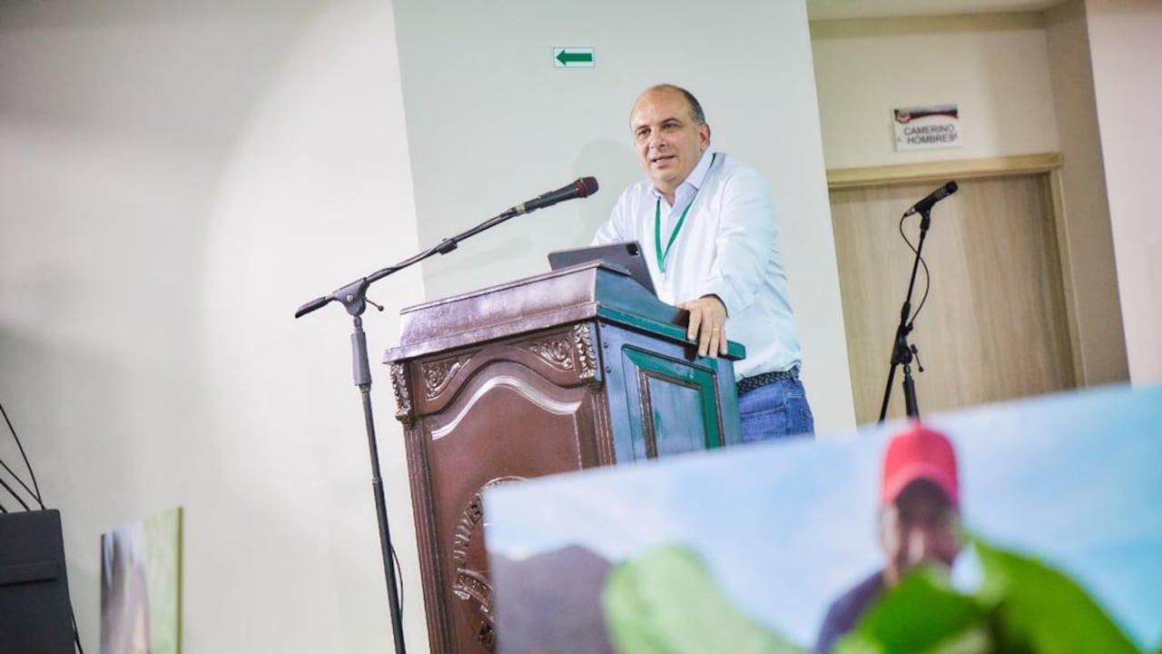 Carlos Camargo durante la instalación del Congreso Agrario de la Defensoría del Pueblo