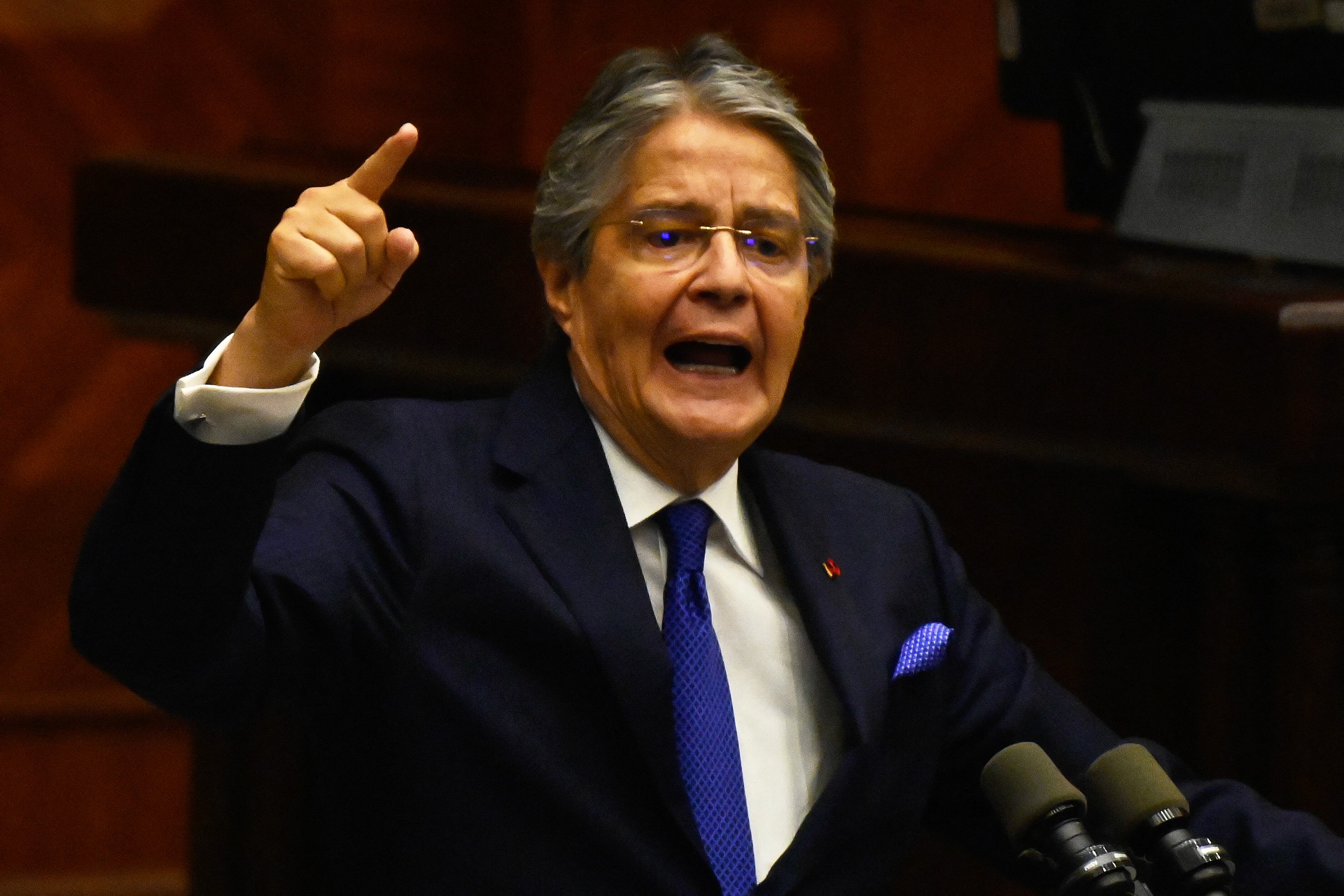 Guillermo Lasso, presidente de Ecuador.