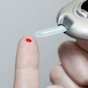 Glucosa en la sangre.