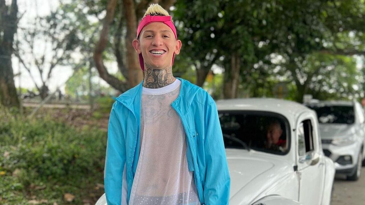 Mauricio Gómez, influenciador colombiano que es conocido como La Liendra.