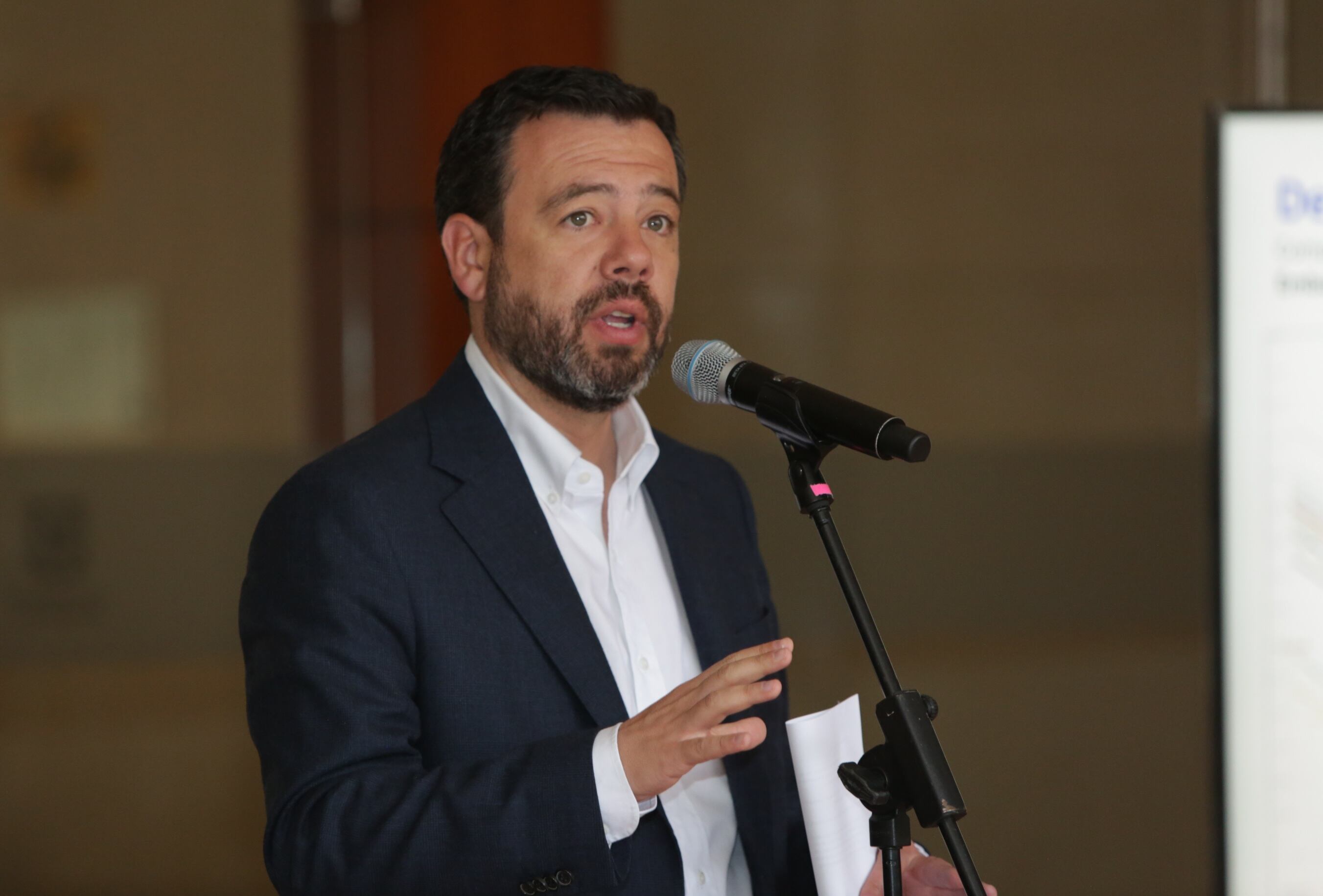 Rueda de Prensa, esquema de restricción servicio de agua