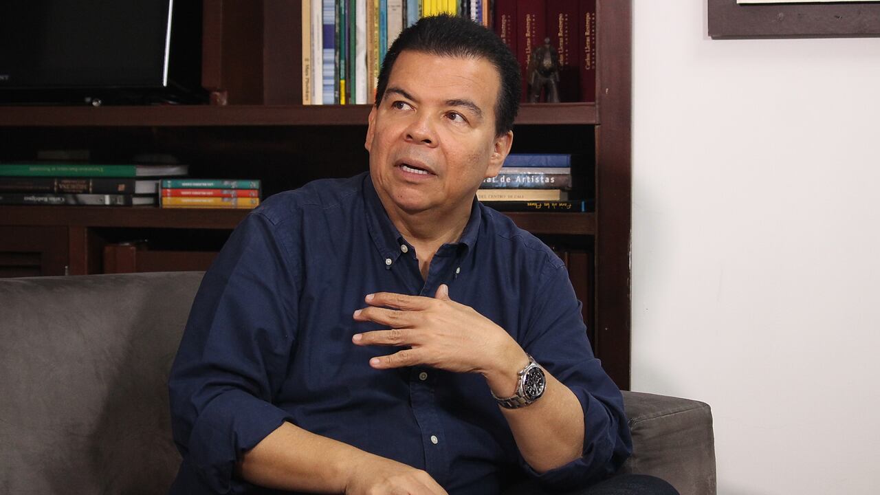 Roberto Ortiz conocido como el Chontico, empresario del chance, candidato a la alcaldía de Cali.