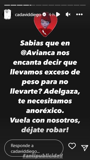 Foto: Instagram @cadaviddiego.