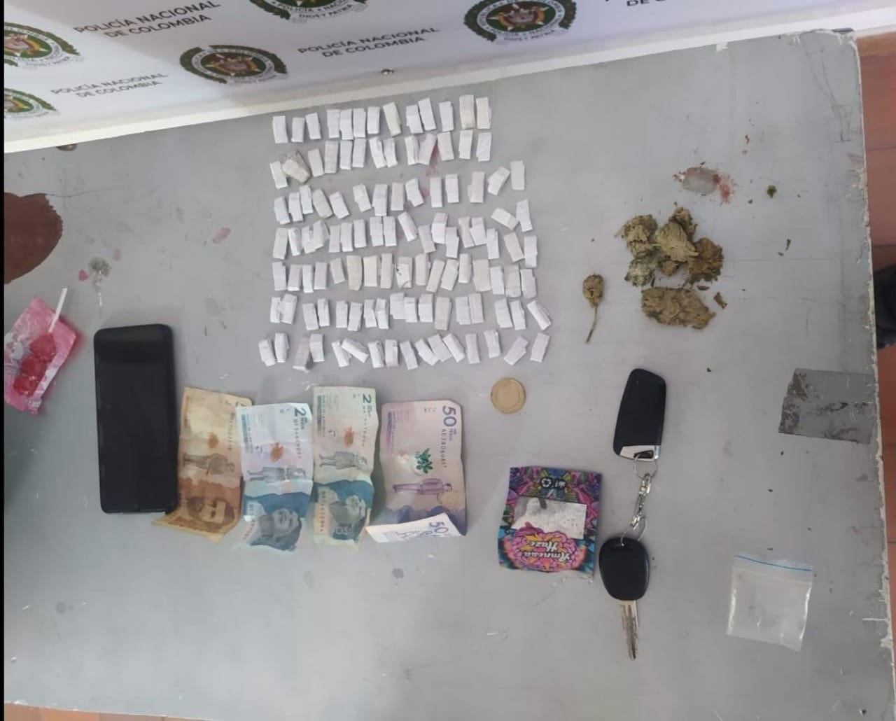 Capturada en Tunja por estupefaciente