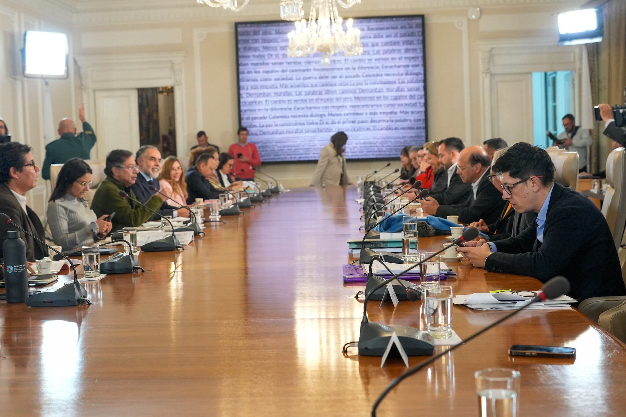 Consejo de ministros Petro