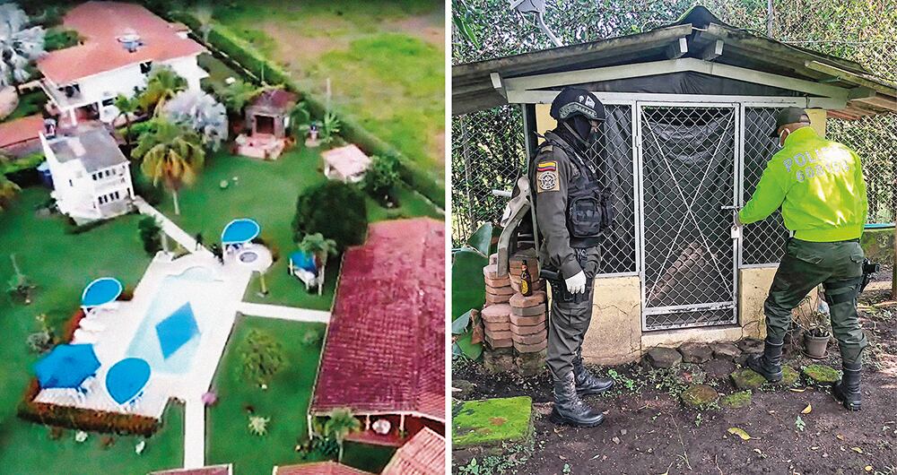    Durante semanas, los hombres de la Polfa vigilaban los movimientos del Viejo en su finca en Mariquita. Ahí fue encontrada una caleta con miles de documentos que hoy son prueba del fraude tributario.