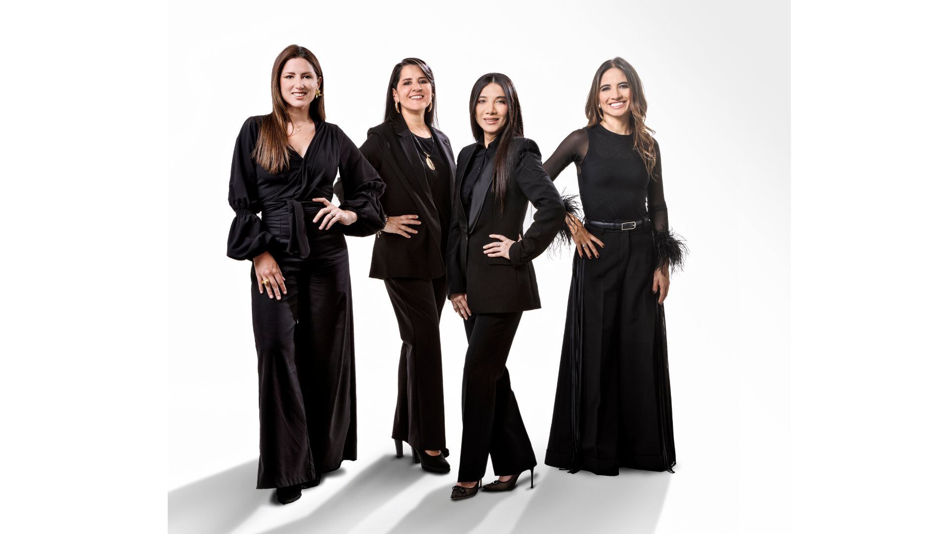 De izquierda a derecha: María Lucía Mogollón, Sandra Carvajal Villamizar, Angélica de la Peña Serna y Paola Ximena Hernández Silva.