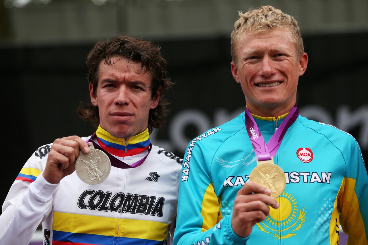 Rigoberto Urán, plata en los Juegos Olímpicos de Londres 2012.