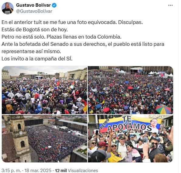 Publicación de Bolívar