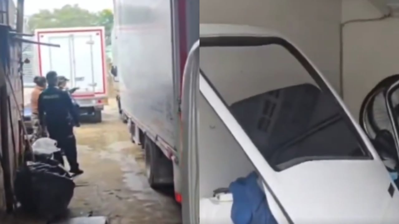 El lugar donde funcionaba el deshuesadero de carros.