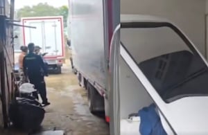 El lugar donde funcionaba el deshuesadero de carros.