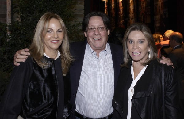 Gina Benedetti, Hernando Santos y María Elvira de Santos.