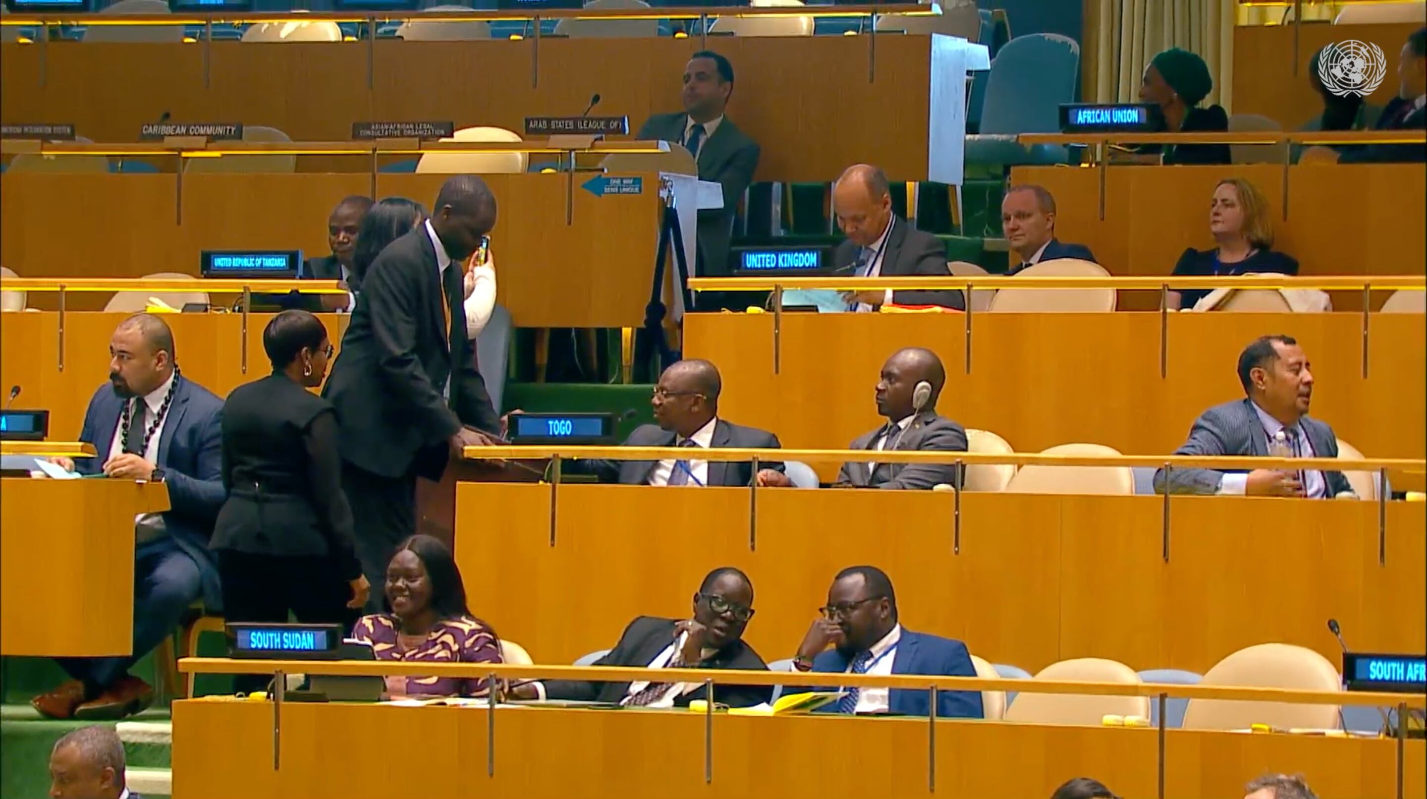 Consejo de seguridad de la ONU.