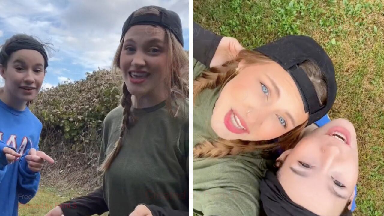 Hunter Nelson adoptó a su hermana de 15 años y legalmente es la mamá de ella.