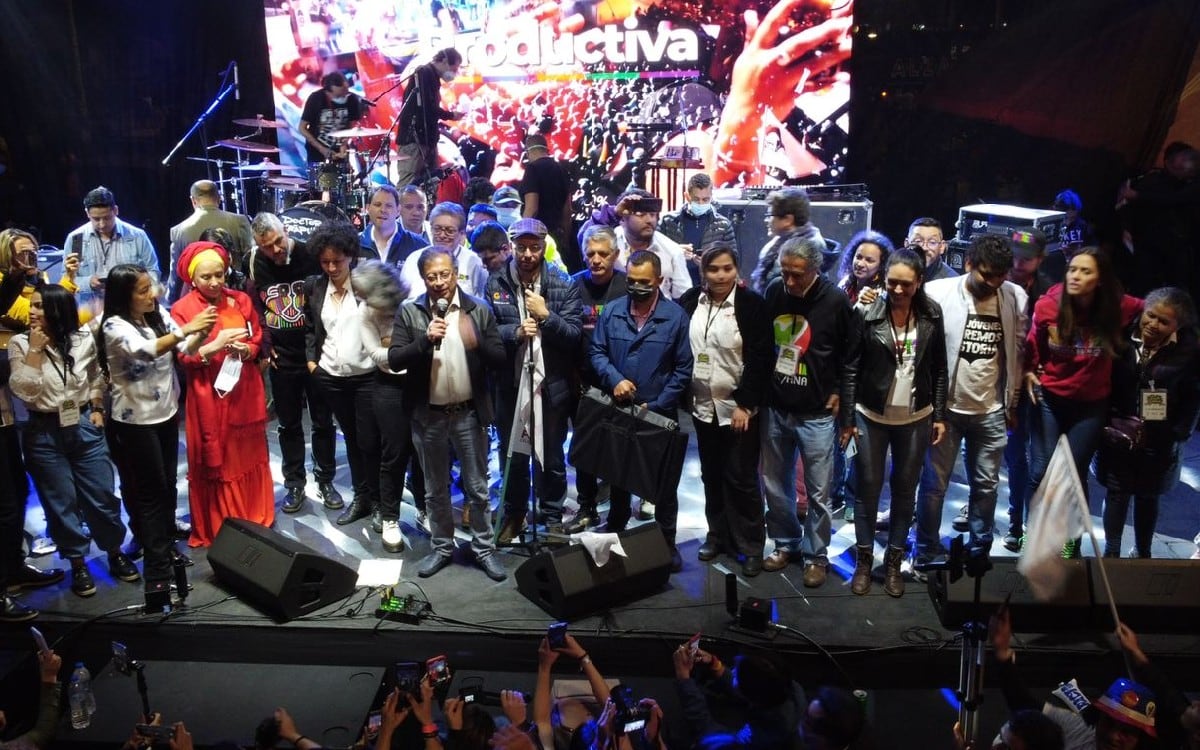 El evento se llevó a cabo en el parque de los periodistas, en Bogotá.