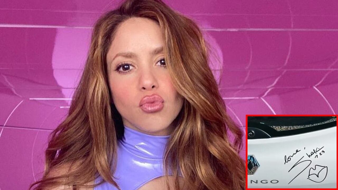 Italiano se ‘pegó’ su viaje hasta casa de Shakira para que le valorizara su Twingo.
