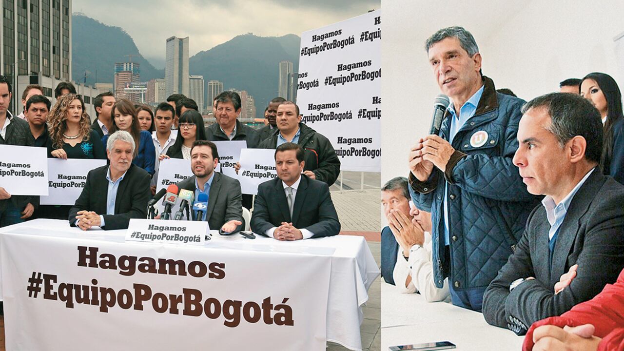 El lanzamiento del ‘Equipo por Bogotá’ con Enrique Peñalosa, Carlos Galán y David Luna se interpone en la intención de Rafael Pardo de llegar como candidato único de la Unidad Nacional.