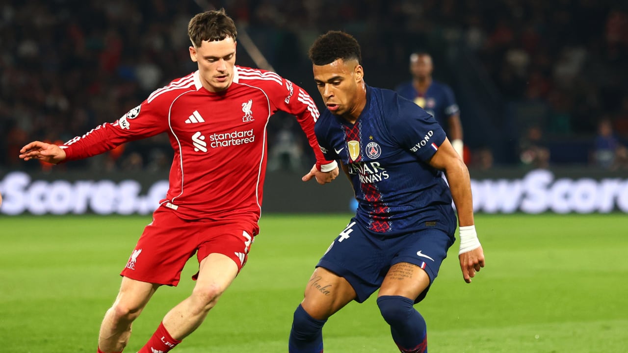 PSG vs. Liverpool por la ida de los cuartos de final en la Champions League.