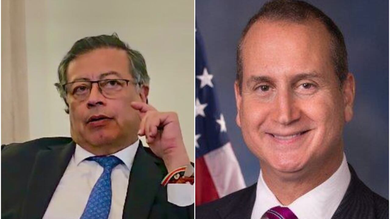 Gustavo Petro y Mario Díaz-Balart.