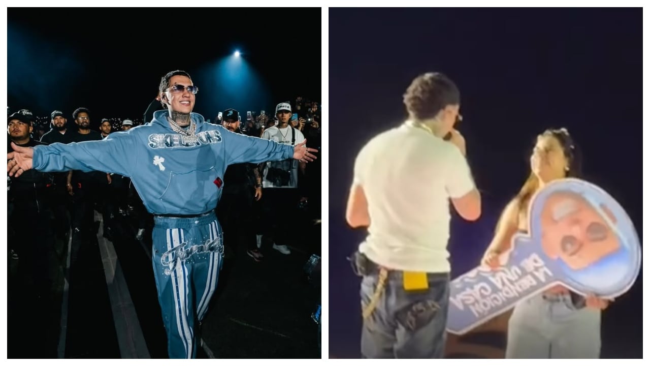 Blessd sorprendió con una sorpresa a una de sus seguidoras.