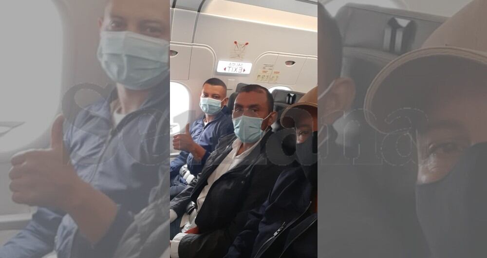 Haití colombianos vuelo