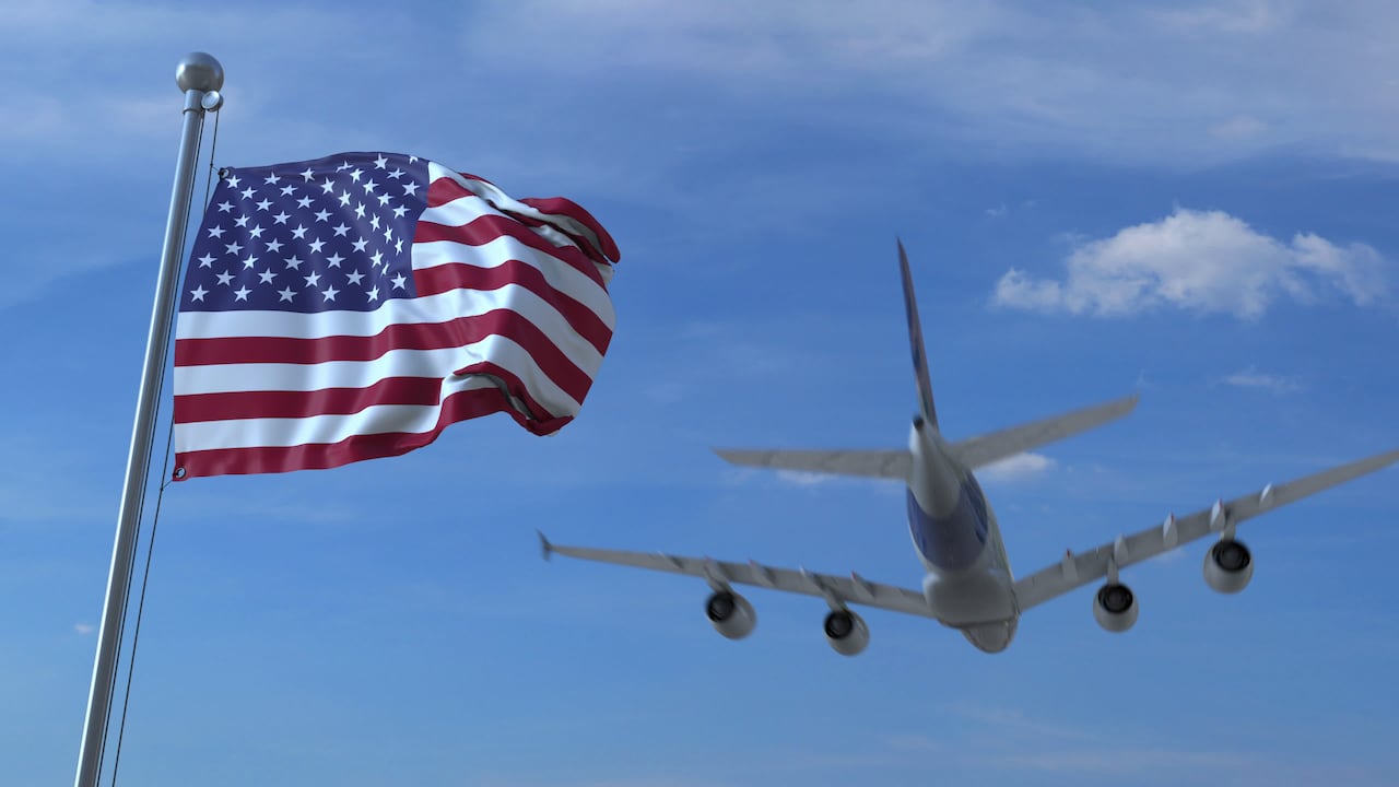 Vuelos con destino a Estados Unidos. Imagen de referencia.