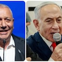 Gadi Eisenkot y Benjamin Netanyahu