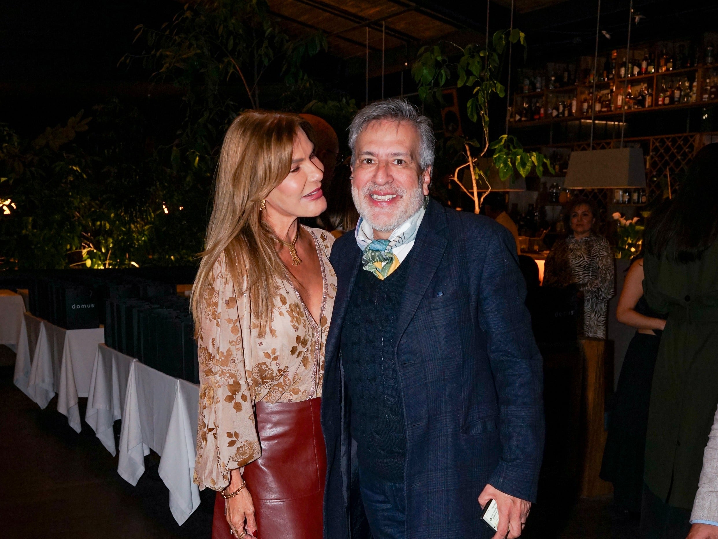 María Mónica Urbina y Arturo Cabra.